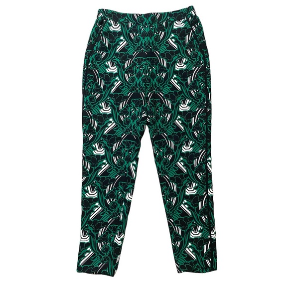 [J. Crew] Floral Print Tuxedo Style Pants - Picture 3 of 5